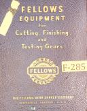 Fellows-Fellows Cutters and Gear Manufacturers Equipment Lists Facts and Features Manual-Information-Reference-01